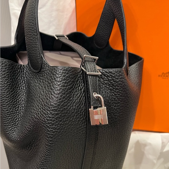 Authentic, brand-new Herms pictotin lock pm taurillon Clemence - Picture 7 of 8